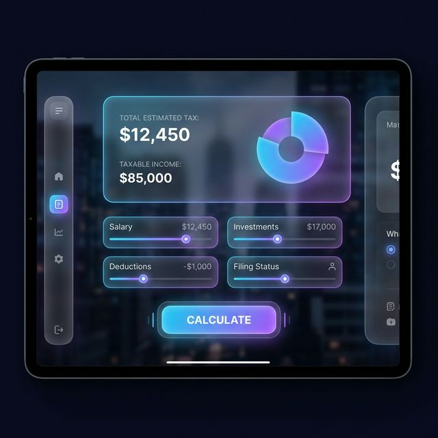 Screenshot von Steuerrechner 2026